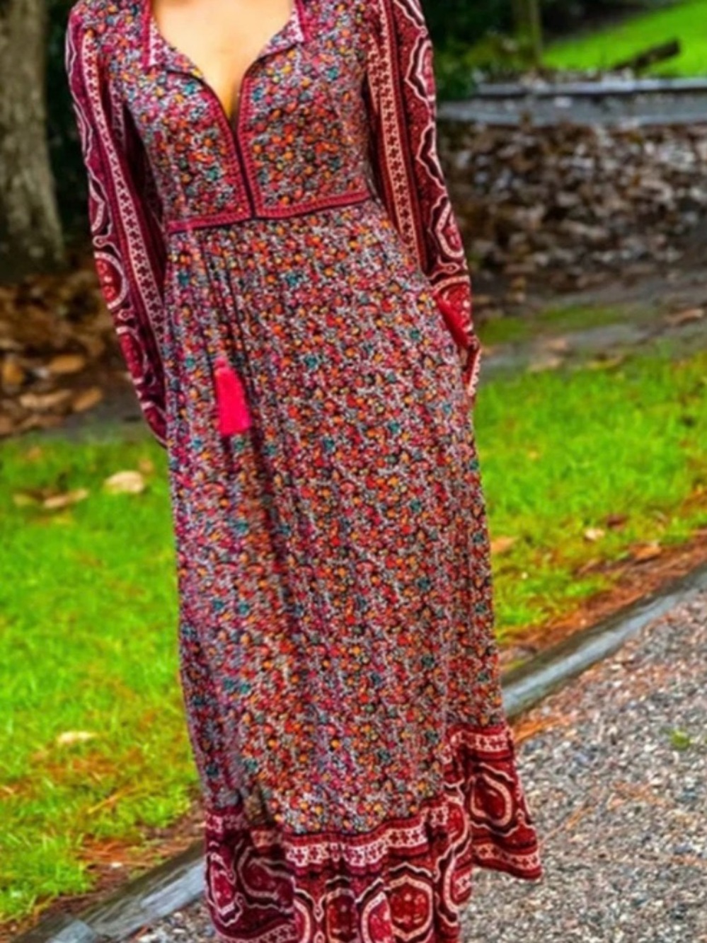 Natural Life Rosa Maxi Bohemian
Dress floral fall cottagecore - Picture 2 of 10